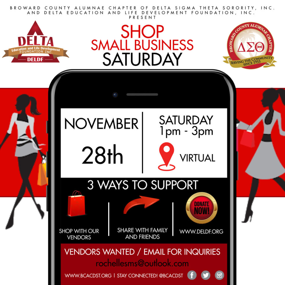 Shop Small Business Saturday BCAC DST